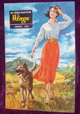 Image for The Literary Guild Review, WINGS, February 1956