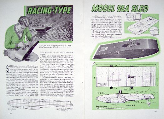 Vintage Race Boat Plans